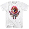 Faceted Skull Wings Slim Fit T-shirt