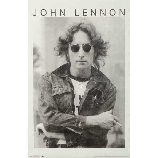 John Lennon Smoke Domestic Poster