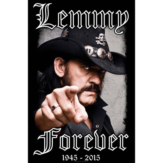 Motorhead Lemmy Forever Poster Flag