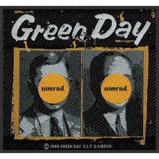 Green Day Nimrod Woven Patch