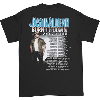 Jason Aldean Henley Photo 2015 Tour T-shirt