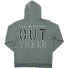 Out There Zippered Hooded Sweatshirt