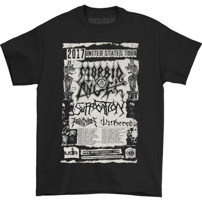 Morbid Angel Tour Admat-tour Dates T-shirt