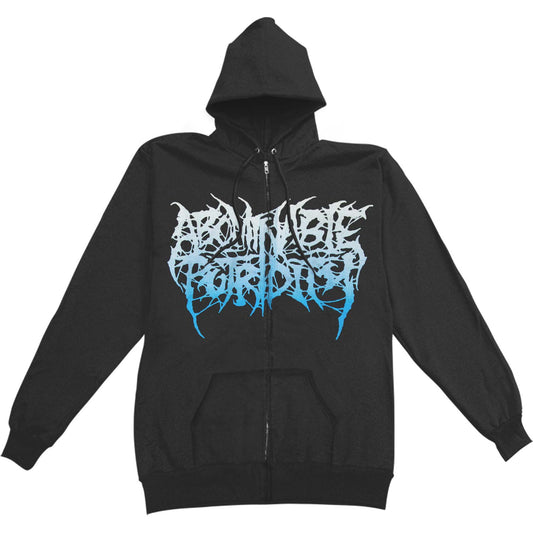Abominable Putridity The Anomalies Of Artificial Origin Zippered Hooded Sweatshirt