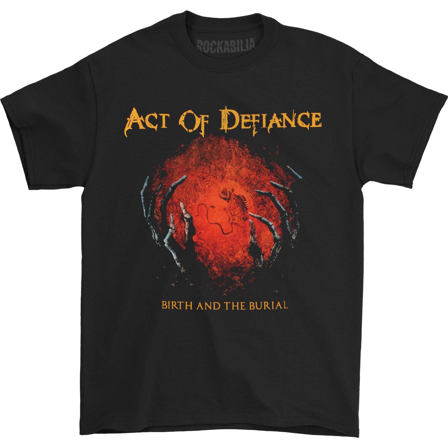 Act Of Defiance Birth And The Burial T-shirt