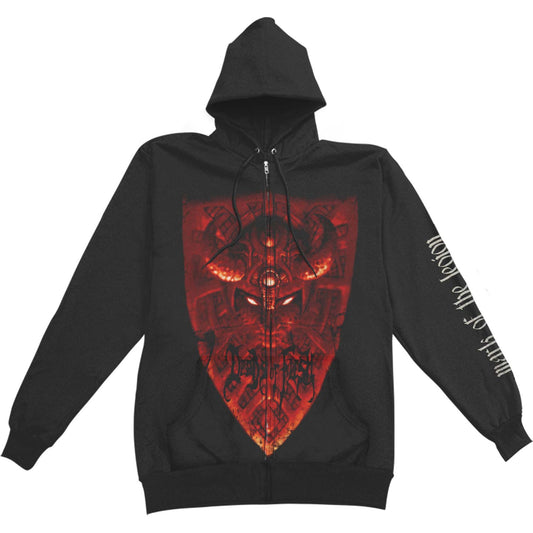 Deeds Of Flesh Mark Of The Legion Zippered Hooded Sweatshirt