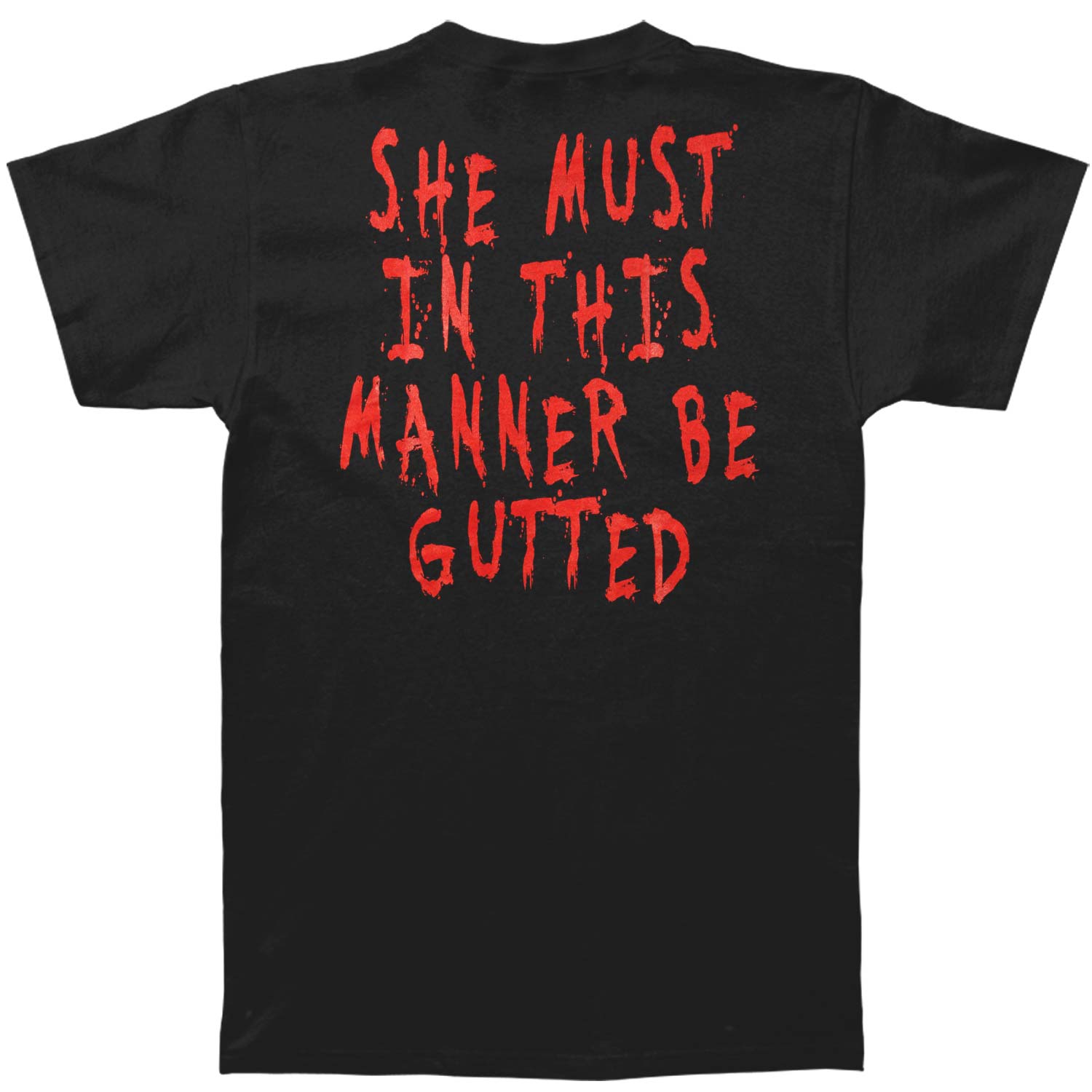 Disgorge She Lay Gutted T-shirt