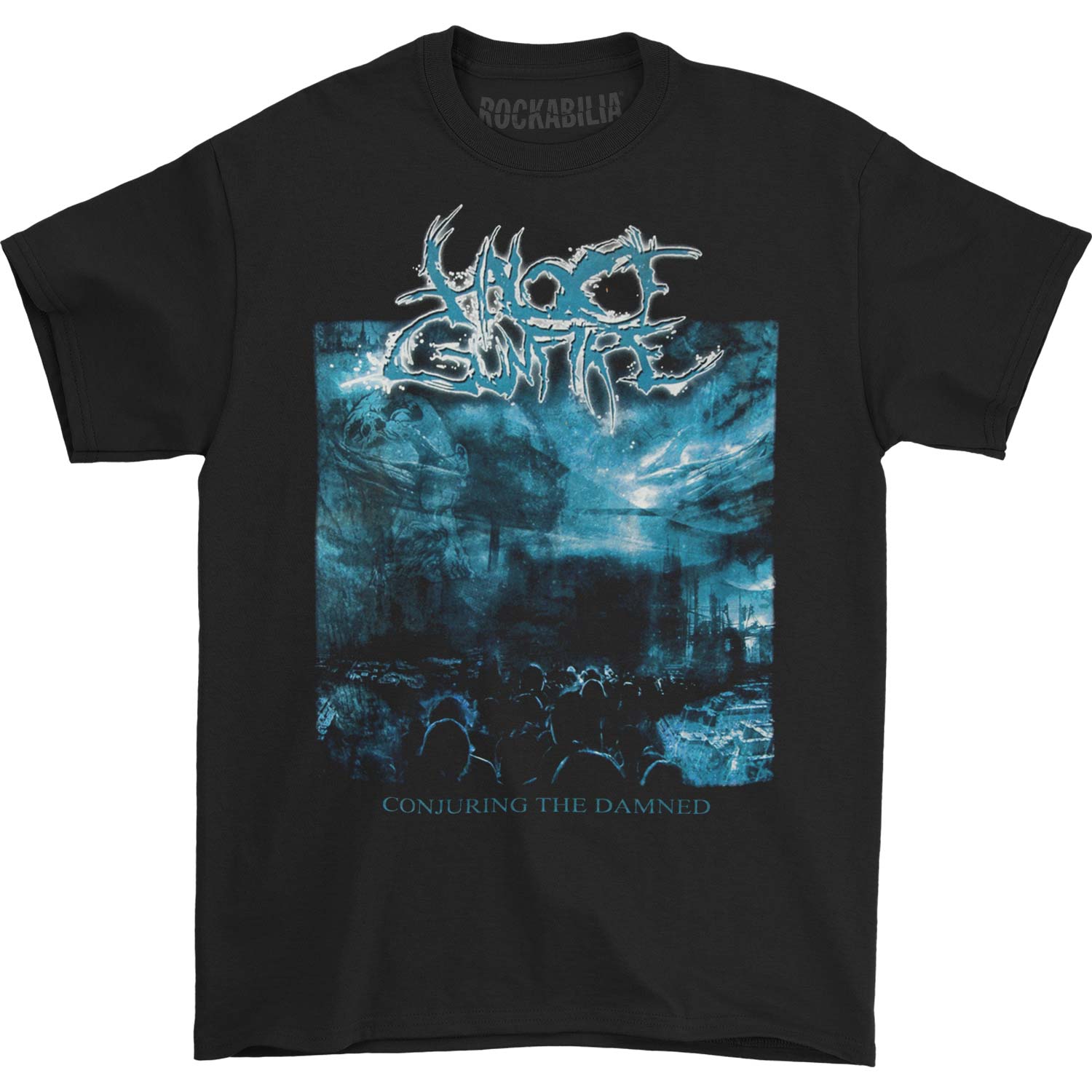 Halo Of Gunfire Conjuring The Damned T-shirt