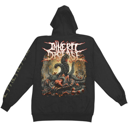Inherit Disease Ephemeral Zippered Hooded Sweatshirt