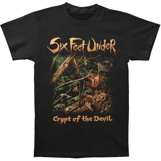 Six Feet Under Crypt Of The Devil T-shirt