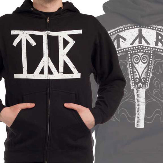 Tyr Hammer Zippered Hooded Sweatshirt