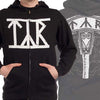 Hammer Zippered Hooded Sweatshirt