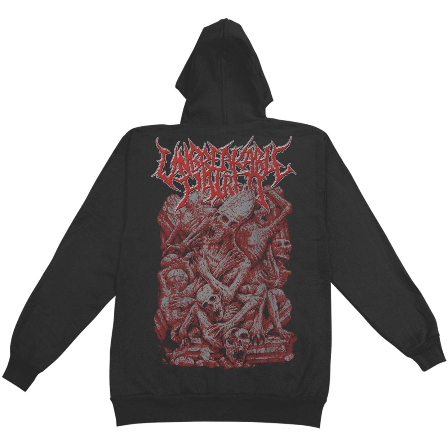 Artifact Zippered Hooded Sweatshirt