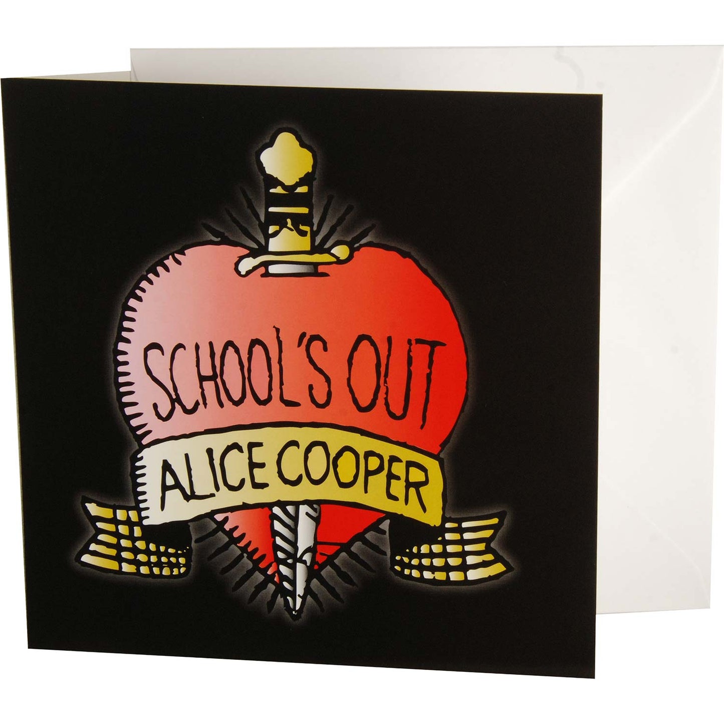 Alice Cooper School's Out Post Card