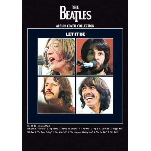 Beatles Let It Be Post Card