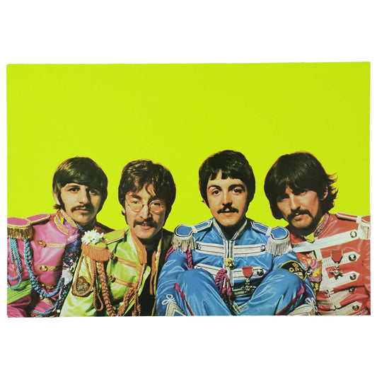 Beatles Sgt Pepper Band Post Card