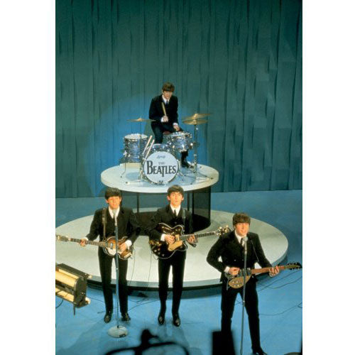 Beatles Ed Sullivan Show Post Card