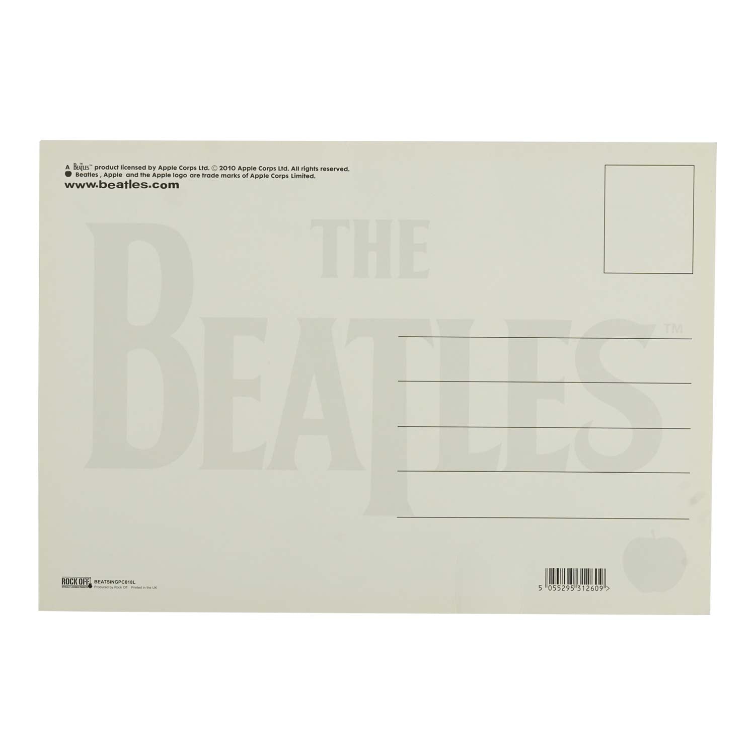 Beatles Iconic Post Card