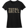 Heavy Metal Womens Total Skull by Sheri Moon Zombie Junior Top