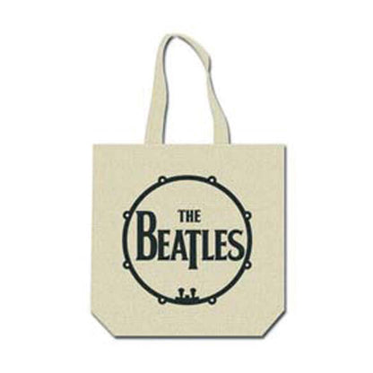 Beatles Love Drum (Back Print) Grocery Tote
