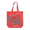 Love Me Do (Back Print) Grocery Tote