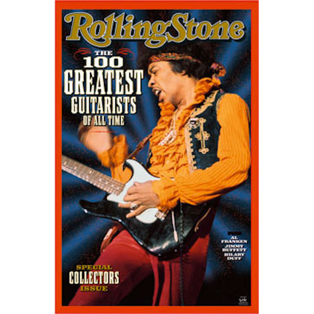 Jimi Hendrix Rolling Stones Cover Domestic Poster