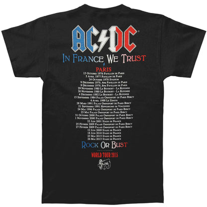 In France We Trust 2015 Tour Tee T-shirt