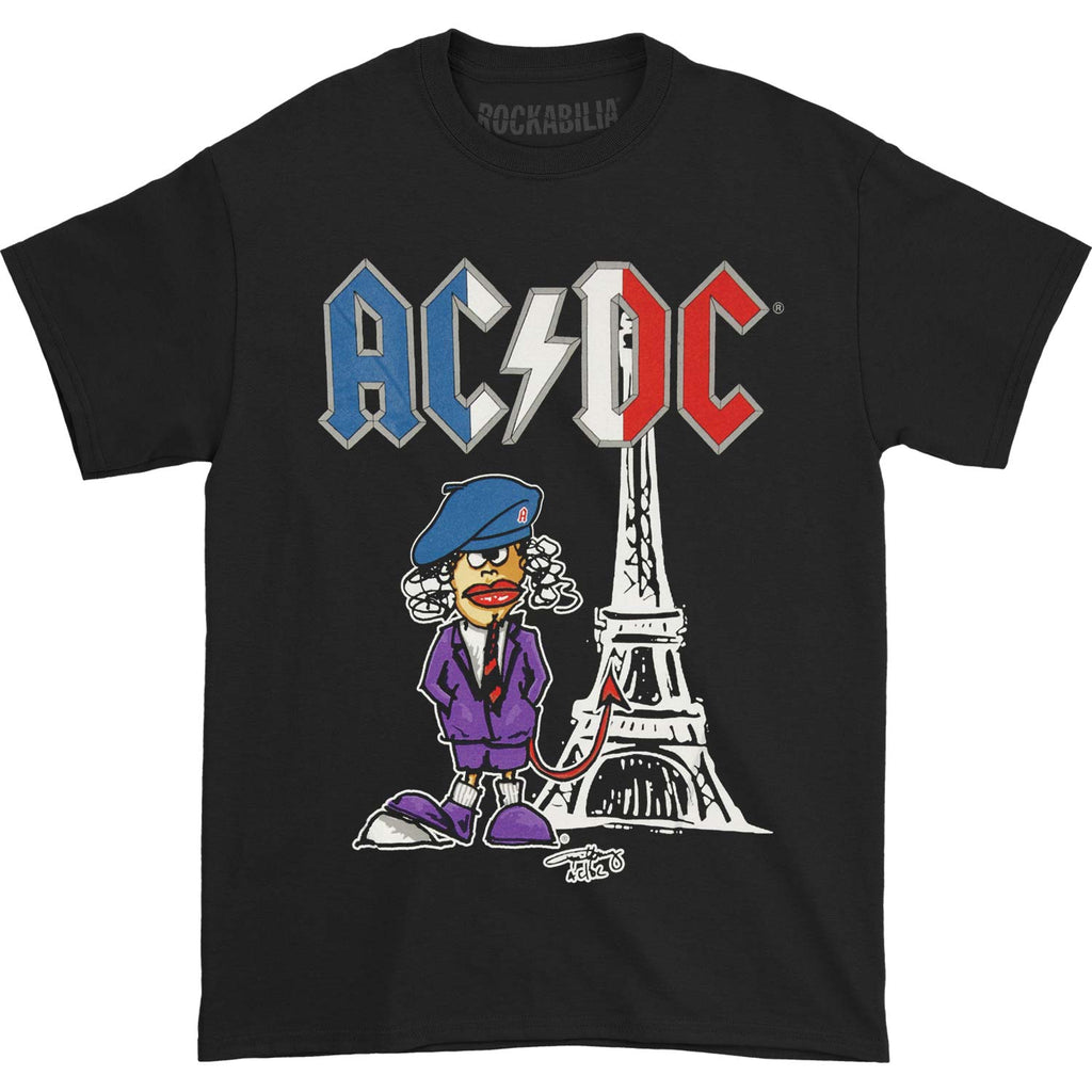 AC/DC In France We Trust 2015 Tour Tee T-shirt 384591 | Rockabilia ...