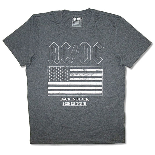 AC/DC AC/DC Back In Black Flag T-shirt