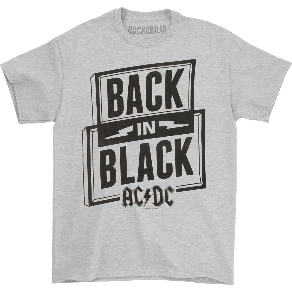 AC/DC Back In Black T-shirt 384612 | Rockabilia Merch Store