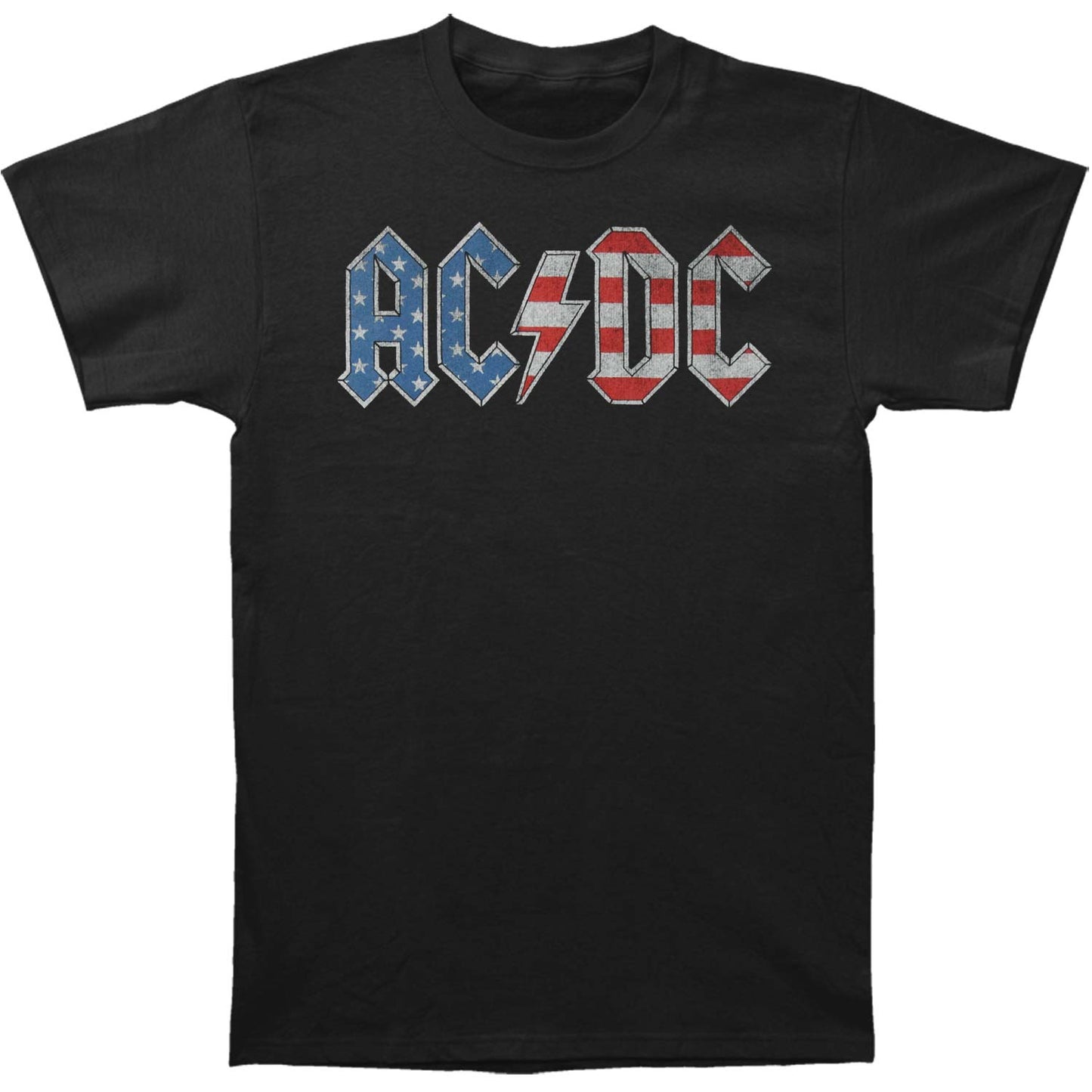 AC/DC Logo Flag T-shirt