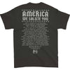 America We Salute You 2016 Tour T-shirt