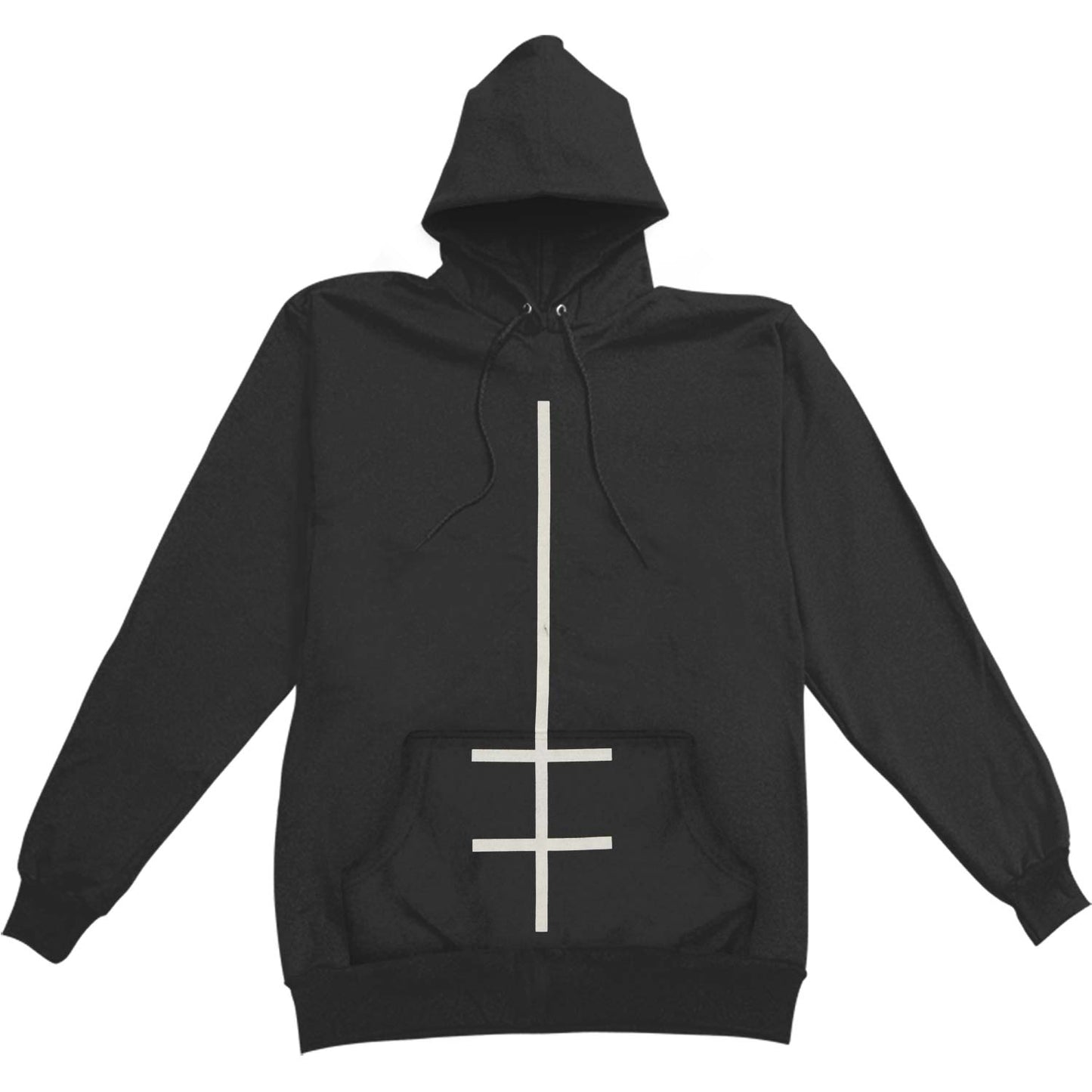 Double Cross Hooded Sweatshirt