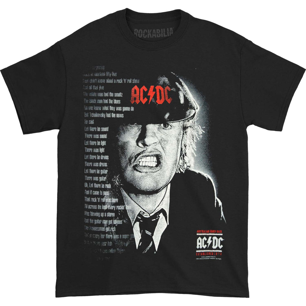 AC/DC Big Face Angus T-shirt 385198 | Rockabilia Merch Store