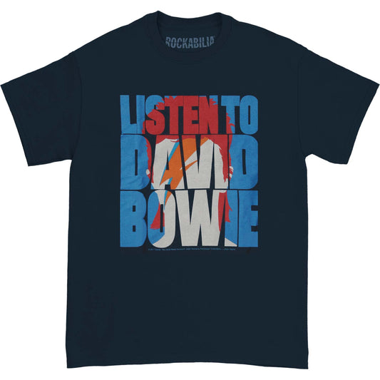 David Bowie David Bowie Listen To Bowie T-shirt