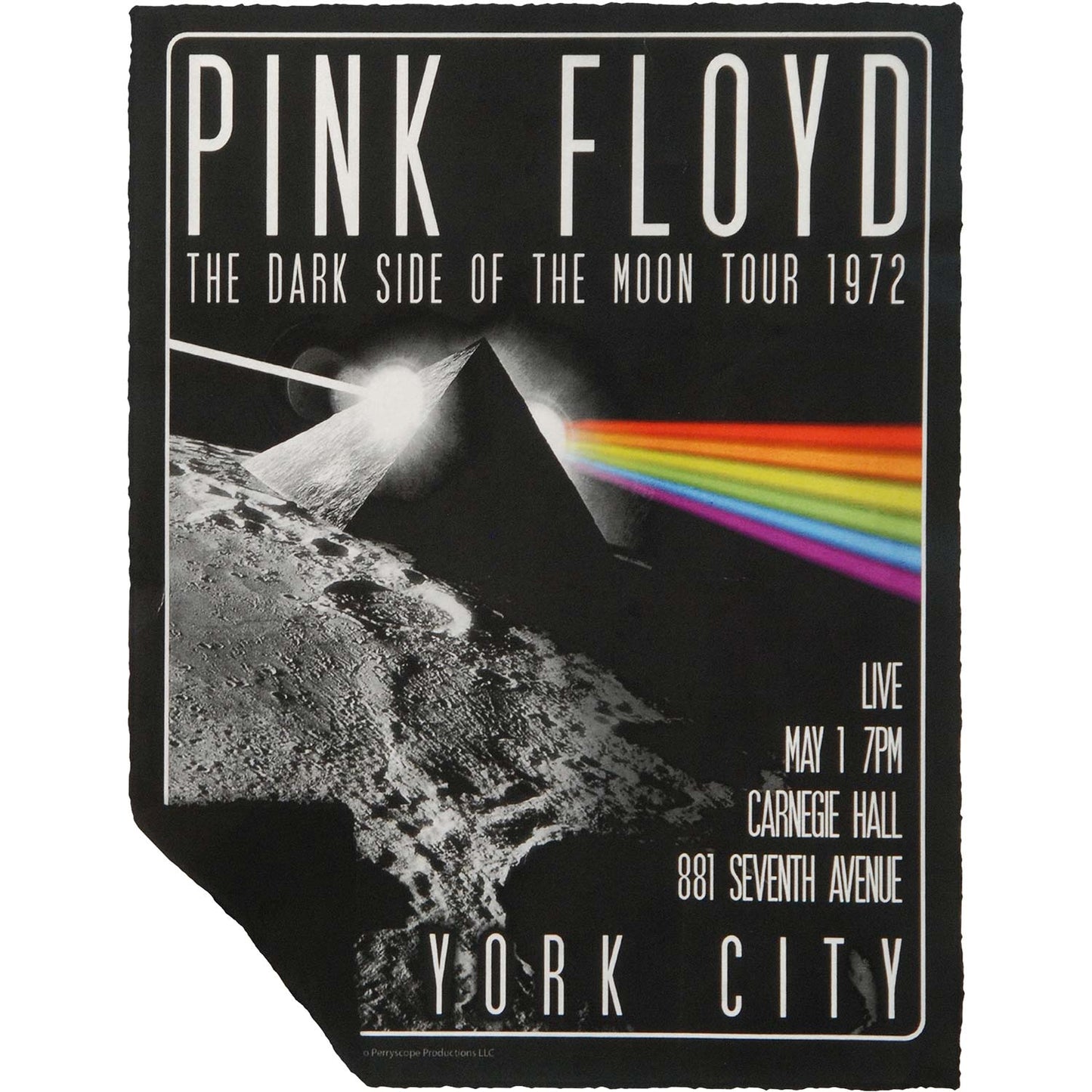 Dark Side Live Fleece Blanket
