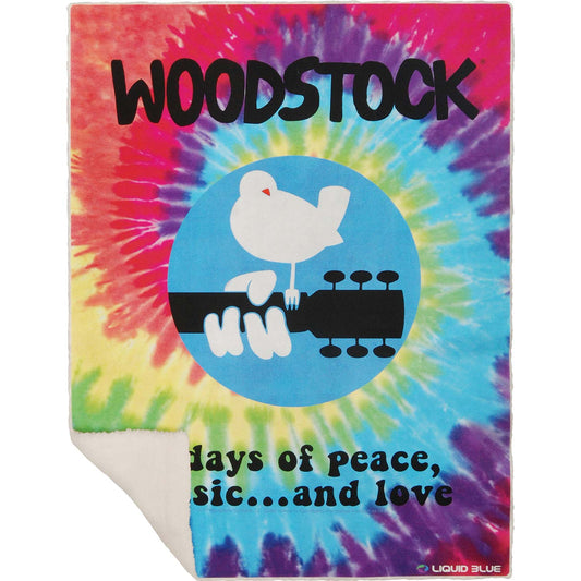 Woodstock Woodstock Spiral Fleece Blanket