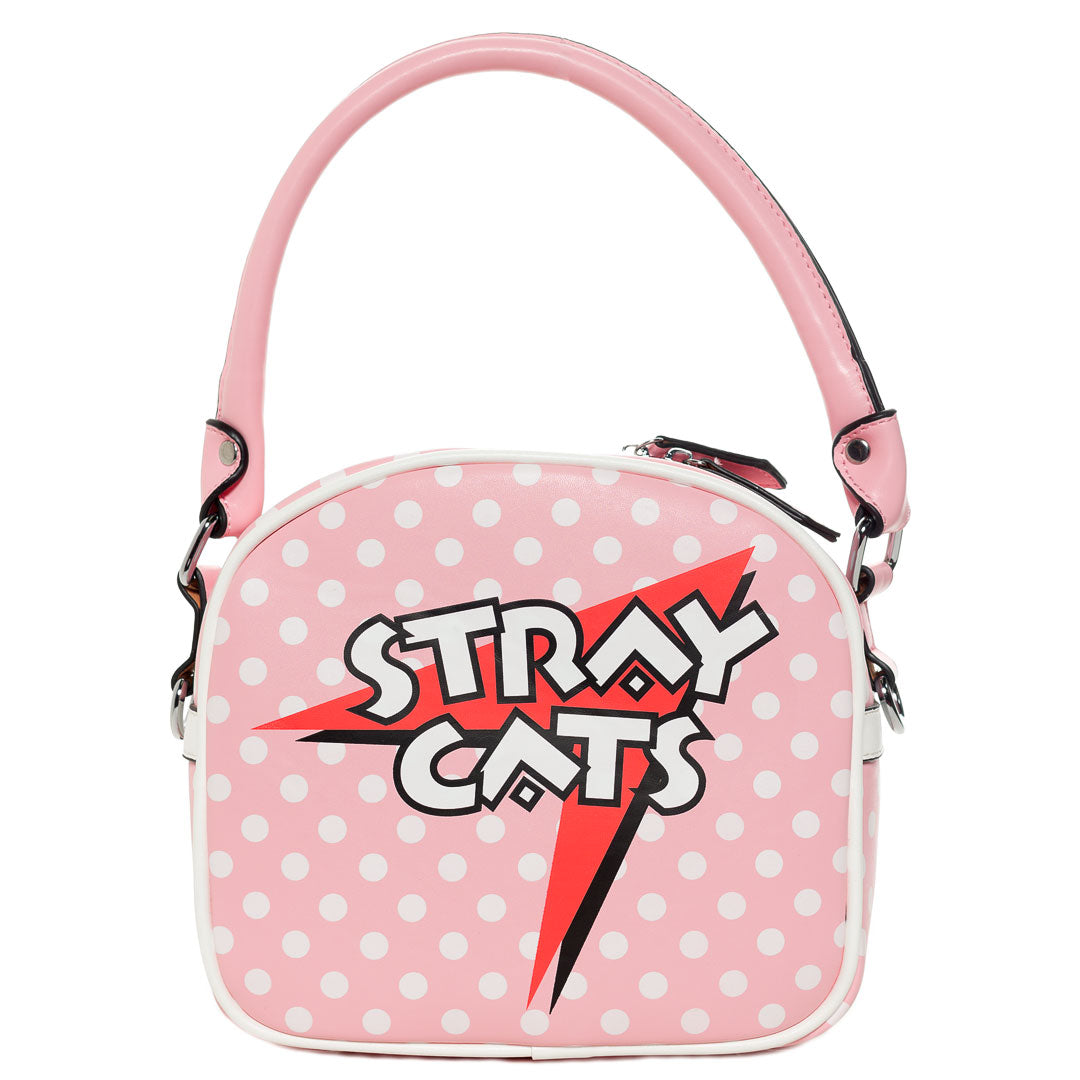 Stray Cats Rockabilly Cat Logo Girls Handbag