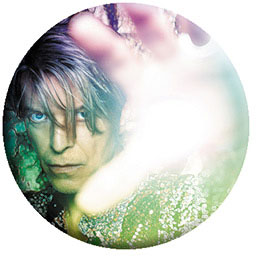 David Bowie Rainbow Button