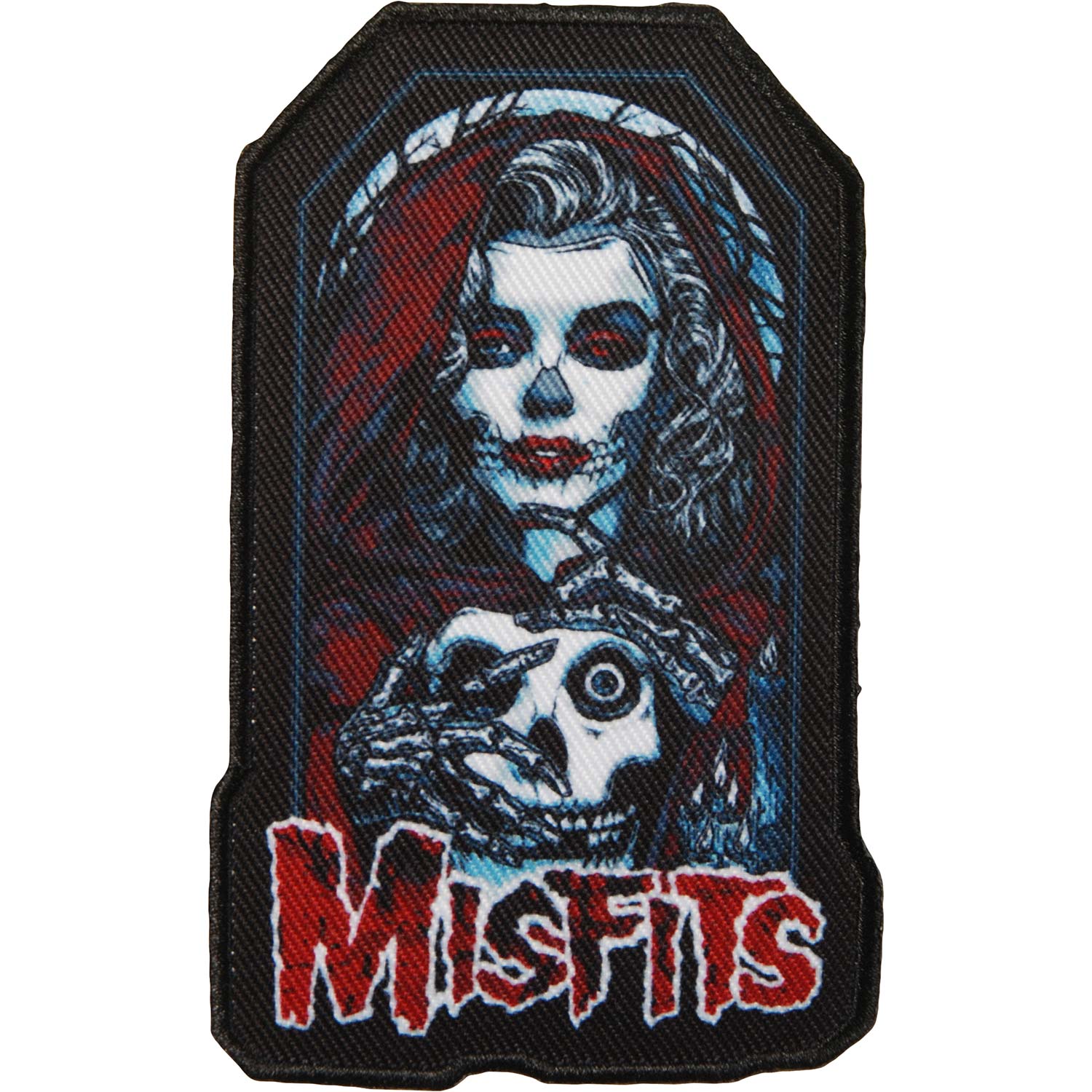 Unmasked Embroidered Patch