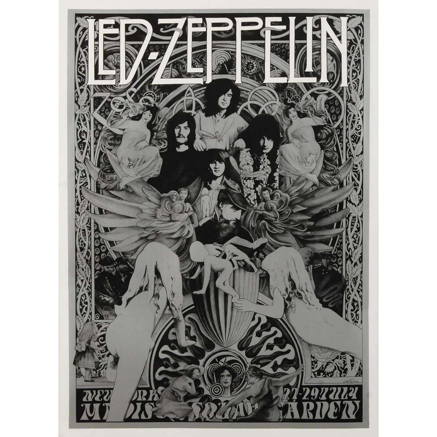Led Zeppelin Harradine Import Poster
