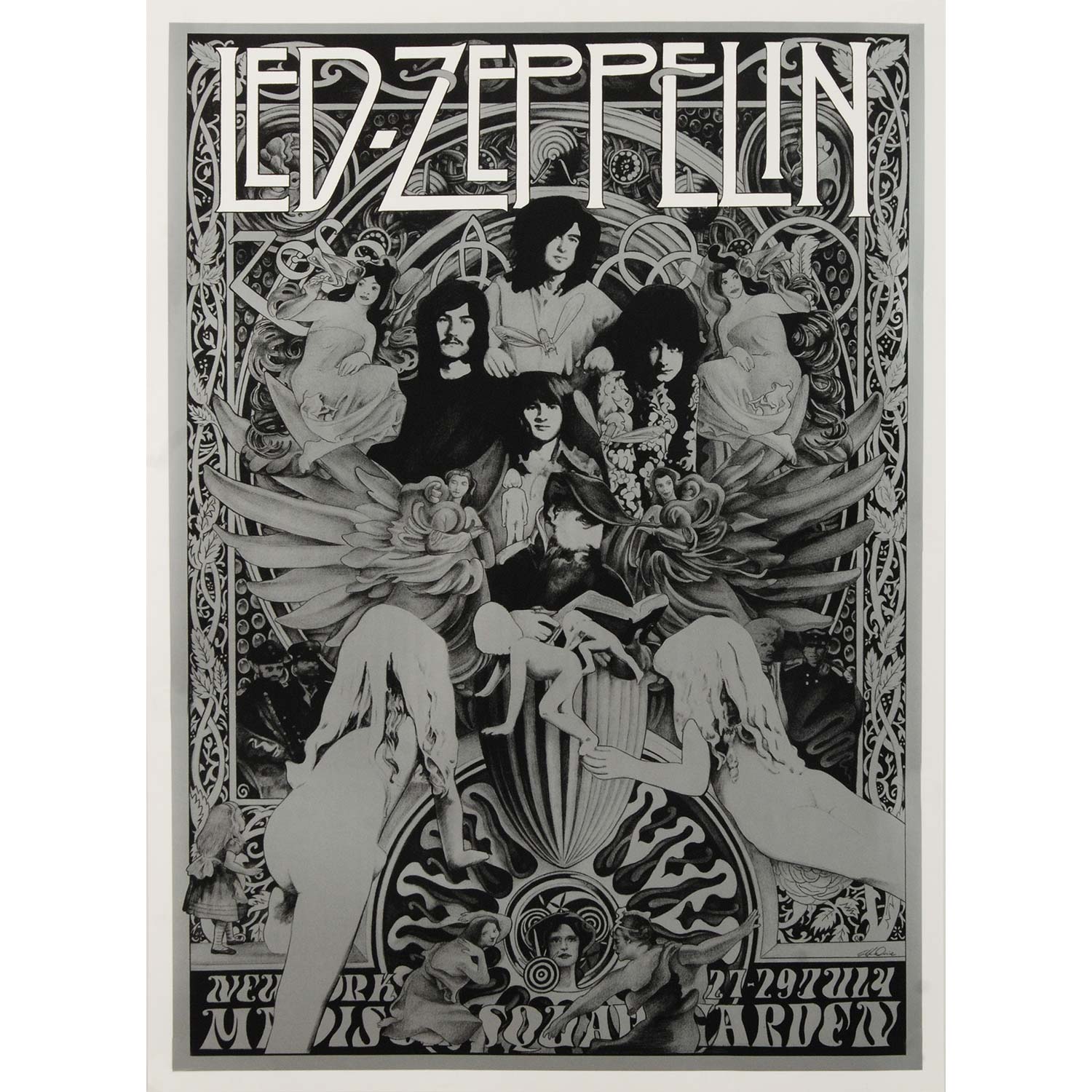 Led Zeppelin Harradine Import Poster