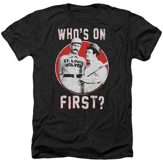 Abbott & Costello Abbott & Costello First Adult Heather 40% Poly T-shirt