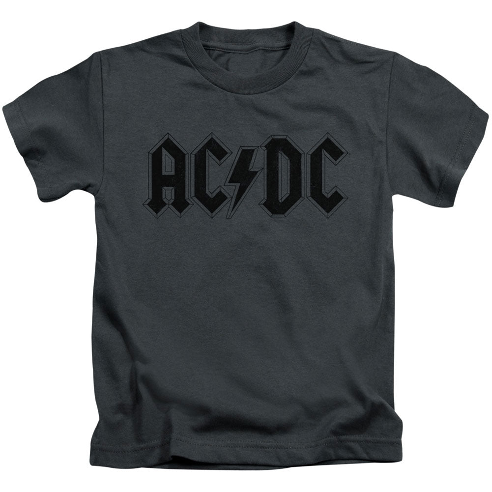 AC/DC Worn Logo Juvenile Childrens T-shirt