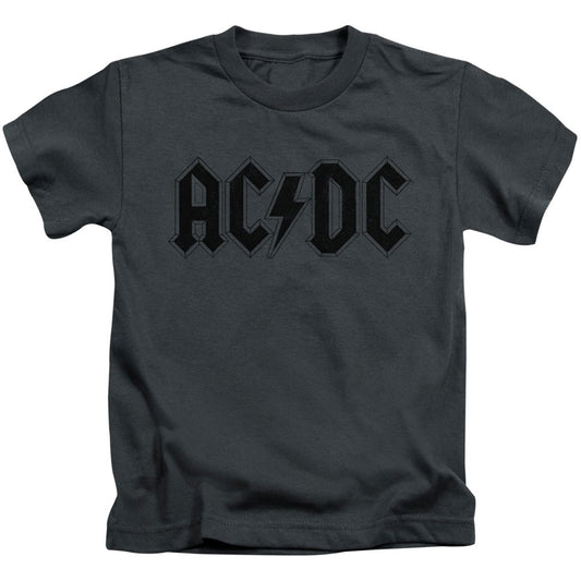 AC/DC Worn Logo Juvenile Childrens T-shirt