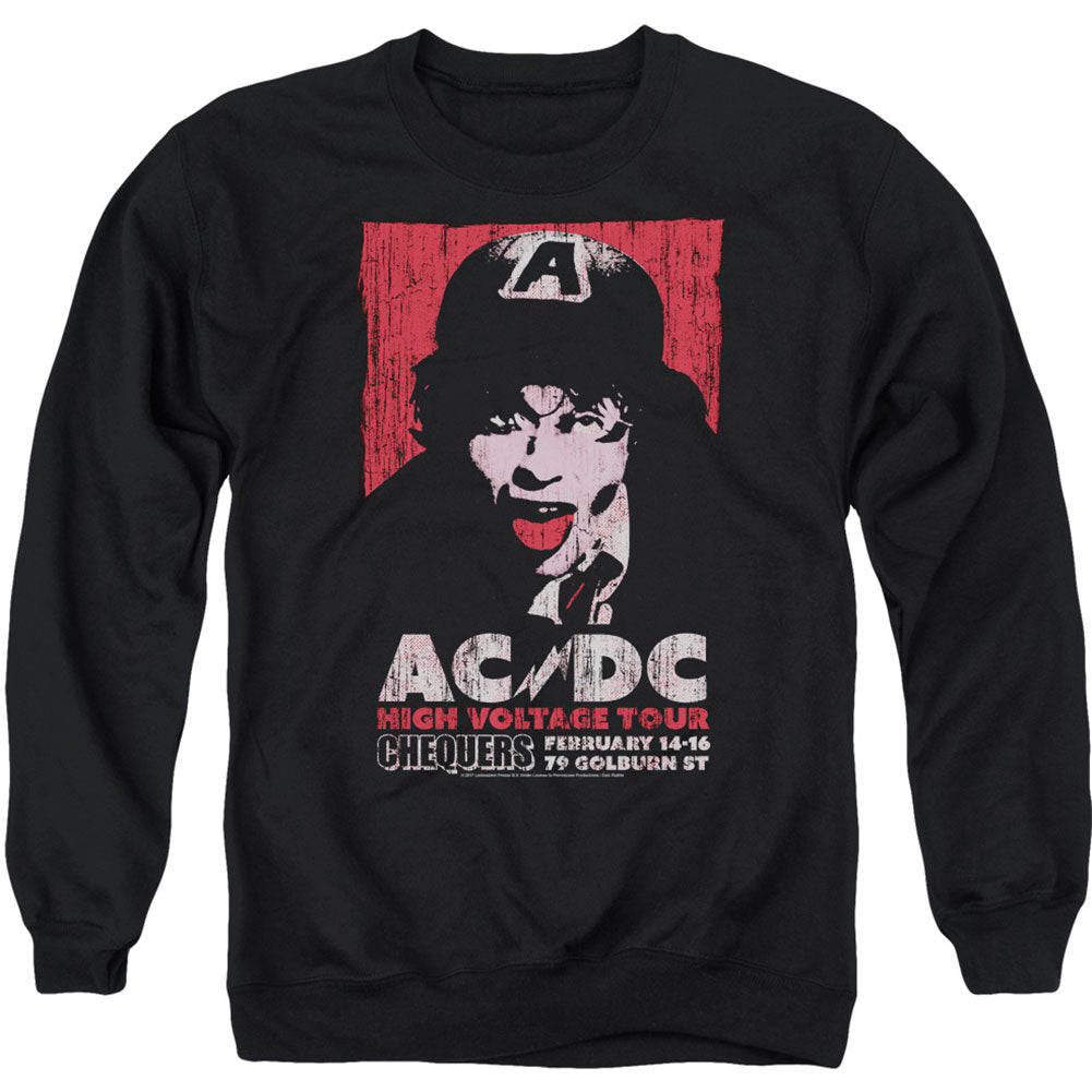 AC/DC High Voltage Live 1975 Adult Sweatshirt