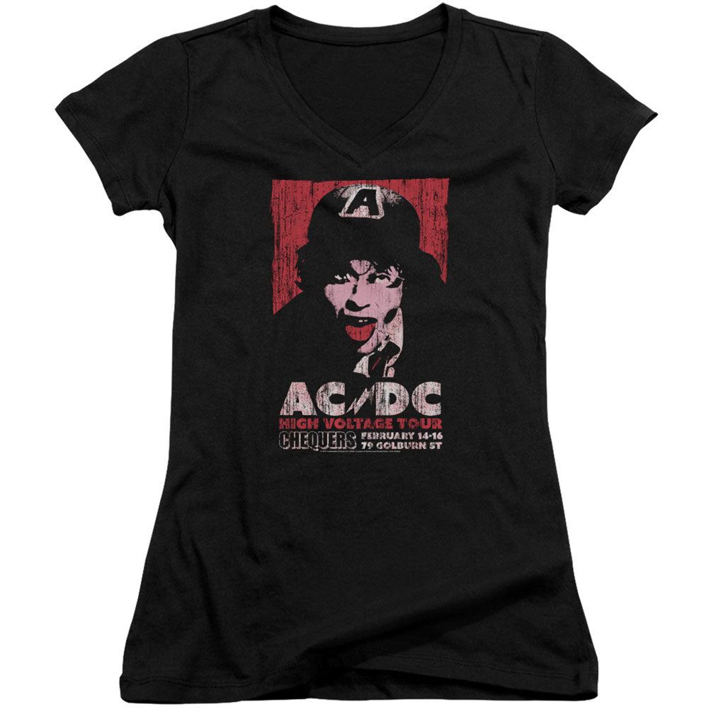 High Voltage Live 1975 Cap Sleeve Junior Top