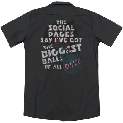 Big Balls (Back Print) Work Shirt