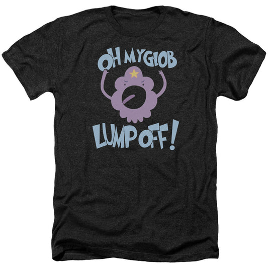 Adventure Time Adventure Time Lump Off Adult Heather 40% Poly T-shirt