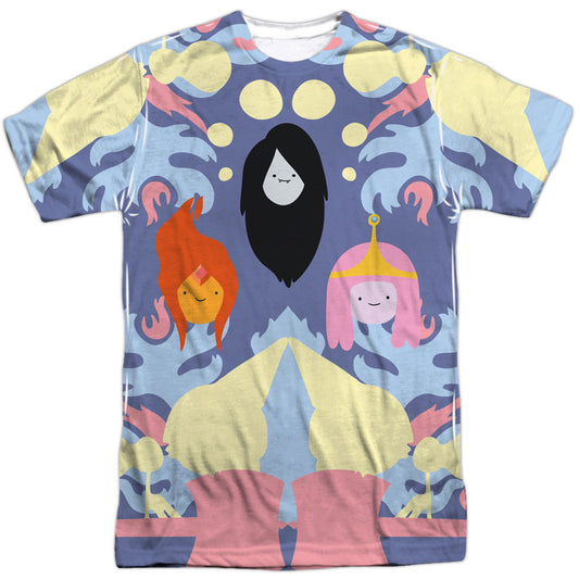 Adventure Time Pb, Fp & Marceline 100% Poly Sublimation T-shirt